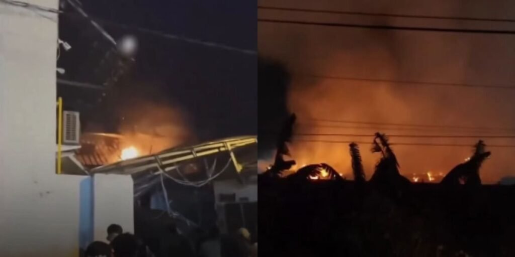 Dapur SPPG di Mojokerto Meledak, 5 Orang Terluka, Atap Bangunan Ambruk